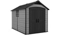 Keter Premier Plastic Garden Shed 7.5 x 11ft - Grey