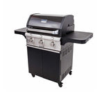 Saber Deluxe Black 3-Burner Grill