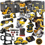 DCKT4T13B4A 18V 3 x 5.0Ah Batteries XR Li-Ion 13 Piece Toughsystem Kit with Accessories Set