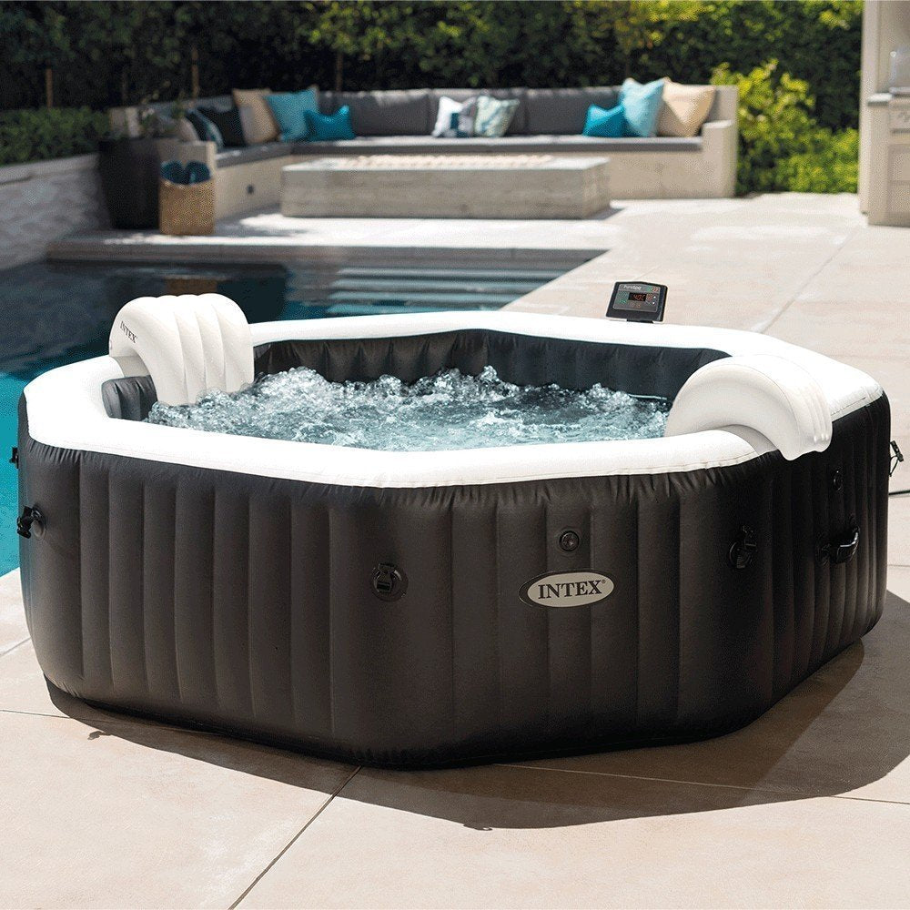 Intex PureSpa Carbon 6-Person Inflatable Hot Tub with Thermal Cover – Special Offer