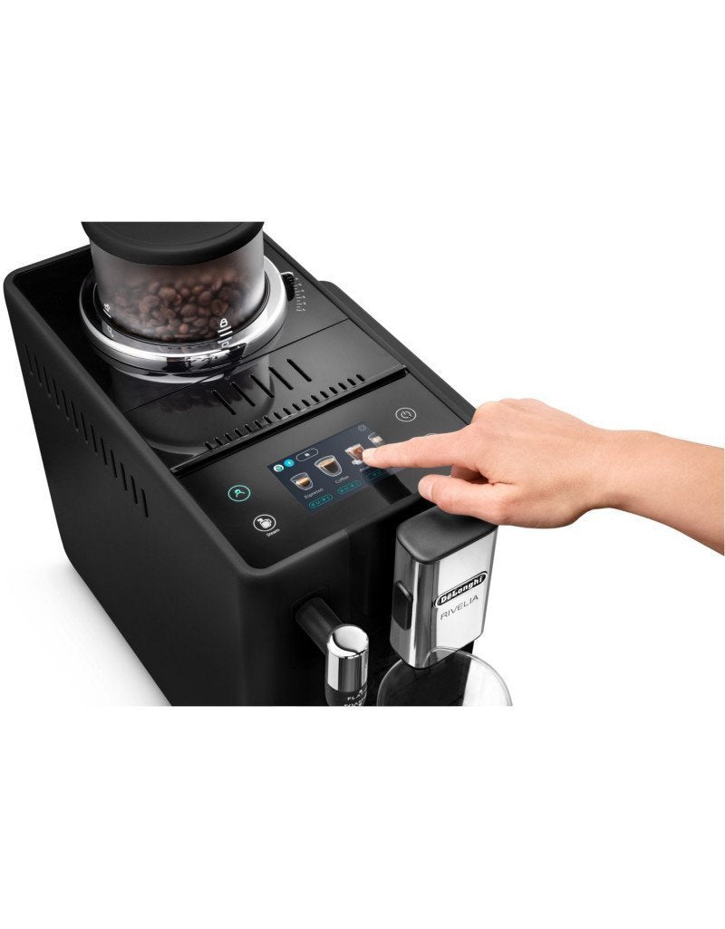 De’Longhi Rivelia EXAM440.35.B Automatic Espresso Machine – Black