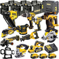 18V 12 Piece Power Tool Kit with 3 x 5.0Ah Batteries T4TKIT-29959