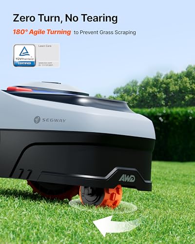 Segway Navimow i205 AWD Robotic Lawn Mower with Garage S for 500 m2