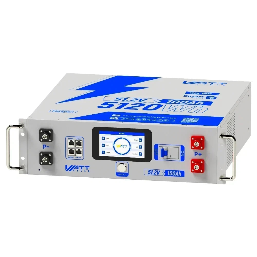 48V 100Ah LiFePO4 Server Rack Battery V2.5