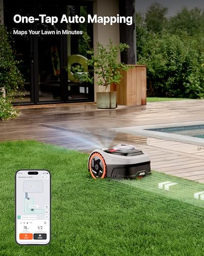 Segway Navimow i205 AWD Robotic Lawn Mower with Garage S for 500 m2