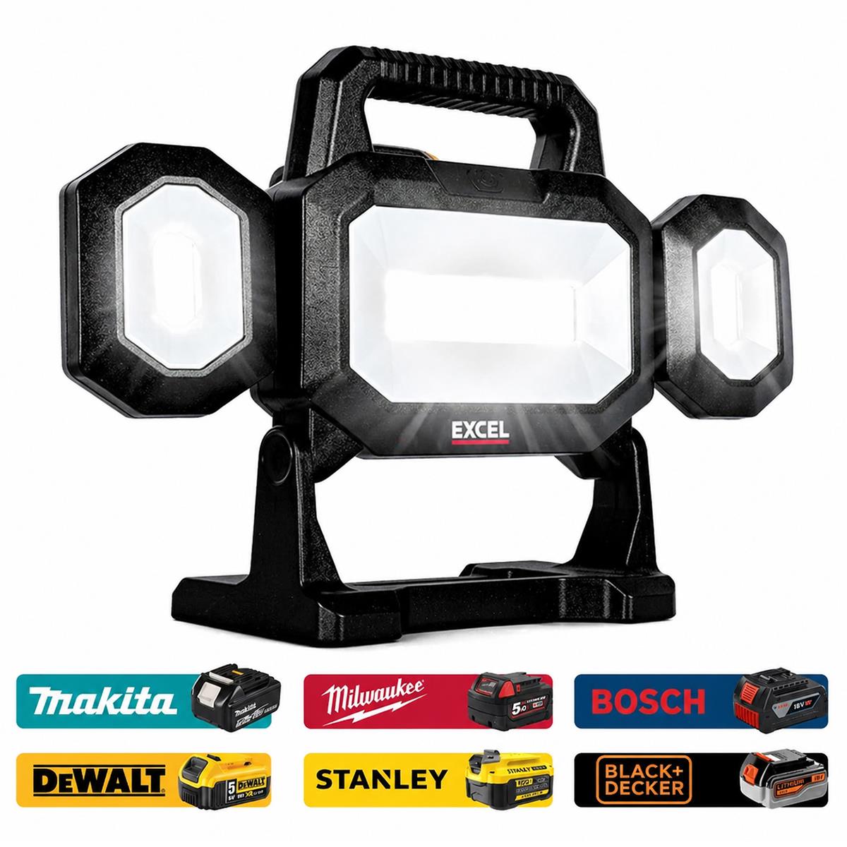 18V XR 10 Piece Power Tool Kit 3 x 5.0Ah Battery & Charger T4TKIT-6599