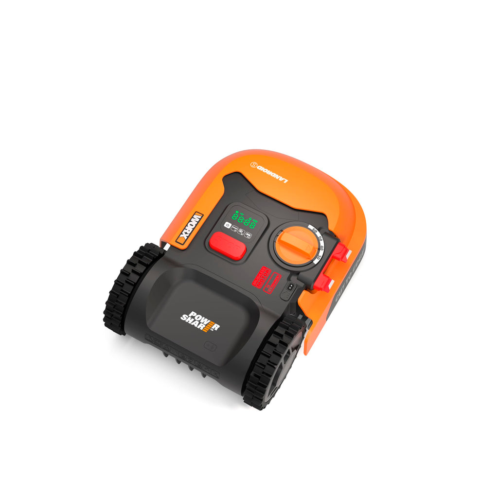 WORX - WR169E - Landroid Robotic Lawn Mower, AI powered for Faster Mowing, Smart App Control, Multi-Zone Programming, Auto Charging, 20V PowerShare