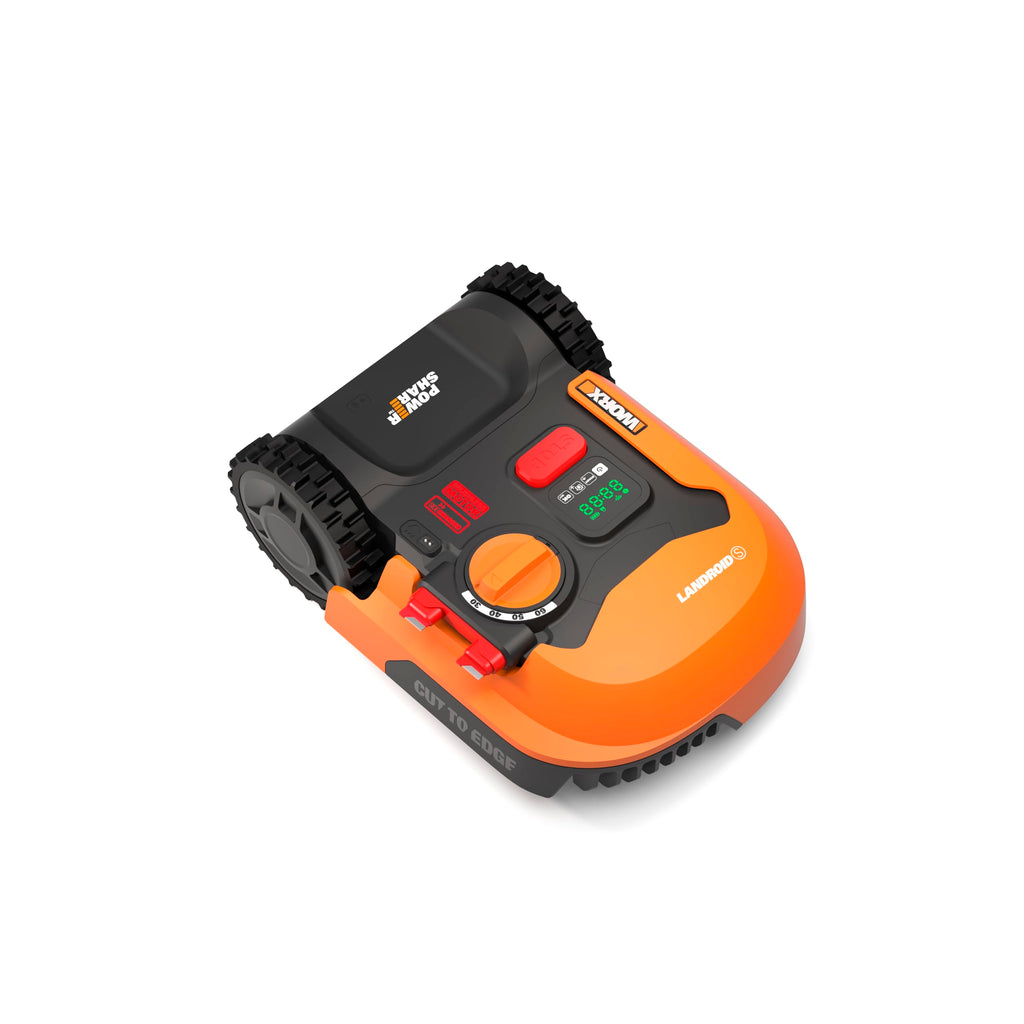 WORX - WR169E - Landroid Robotic Lawn Mower, AI powered for Faster Mowing, Smart App Control, Multi-Zone Programming, Auto Charging, 20V PowerShare