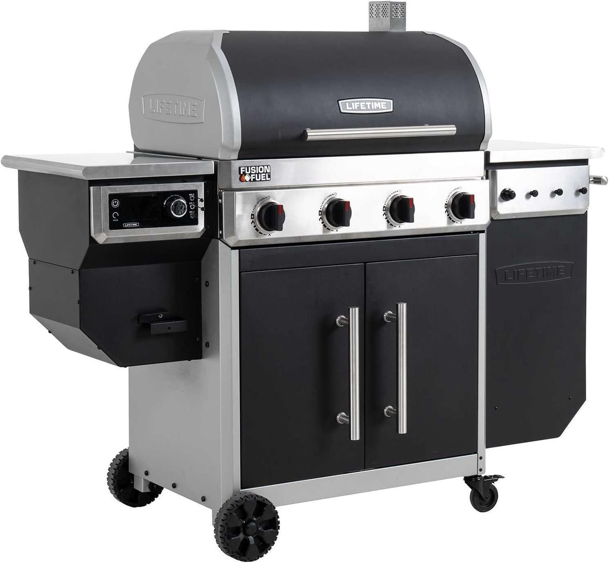 Lifetime 91025 Pellet Smoker & Gas Grill Combo