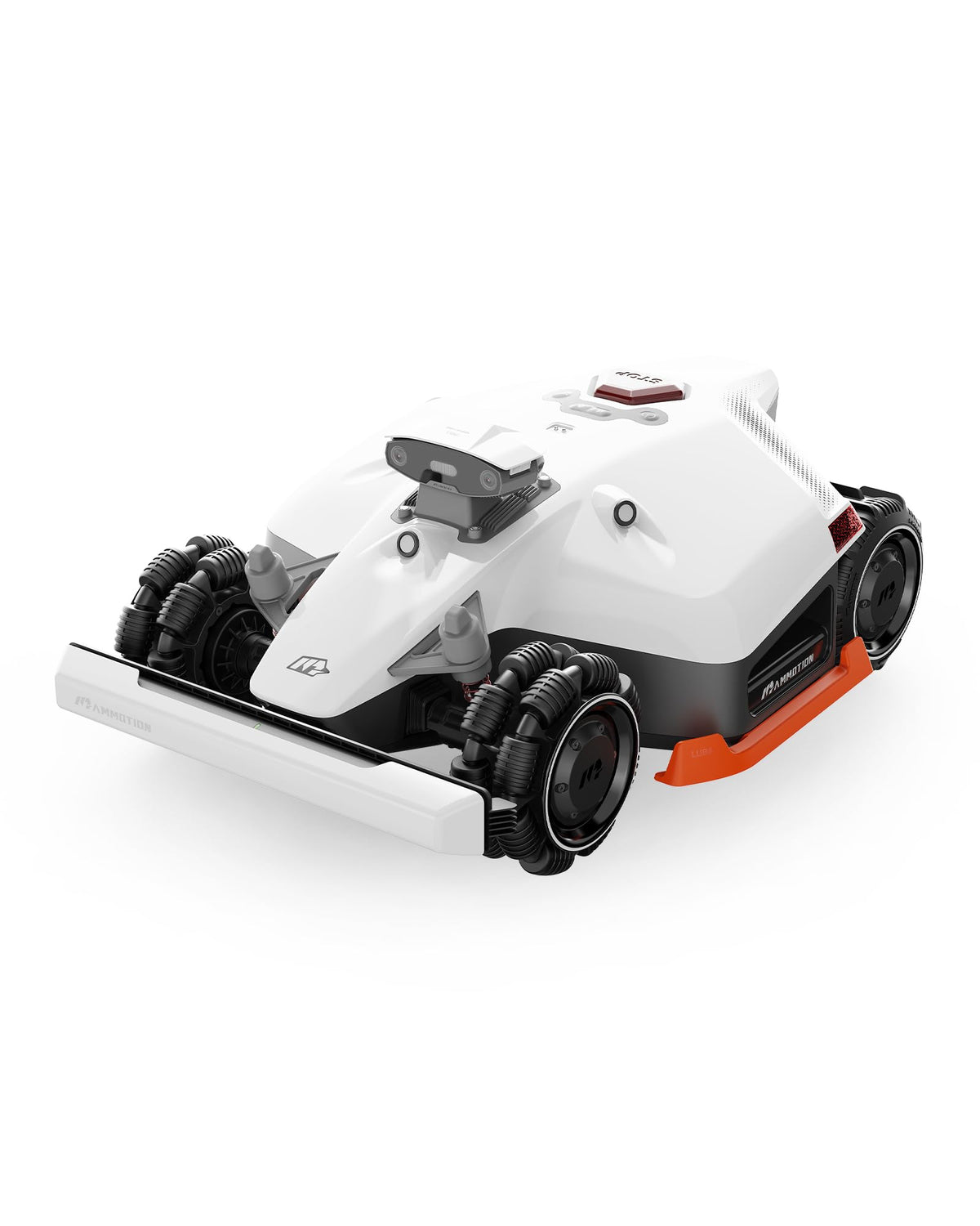 MAMMOTION LUBA 2 AWD 5000X Robot Lawn Mower without Boundary, Recommended 5000 m2, Max. 6000 m2, Auto Mapping UltraSense AI Vision, 80% Gradient