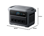 1024WH 2000W Portable Power Station - Solar Generator with UPS for Home Backup & Camping