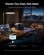 Anker SOLIX C1000 Gen 2 with AC charging cable, 2000W 1024Wh Power Station