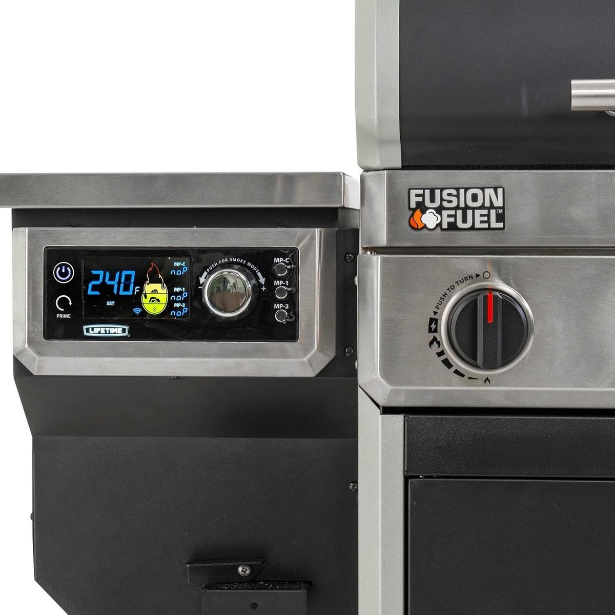 Lifetime 91025 Pellet Smoker & Gas Grill Combo