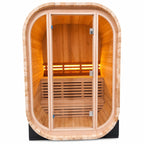 Duthss 2 Person Outdoor Sauna, 135×139×200 cm, 4.5kW Electric Sauna System