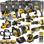18V 16 Piece Power Tool Kit with 3 x 5.0Ah Batteries DEWKIT23