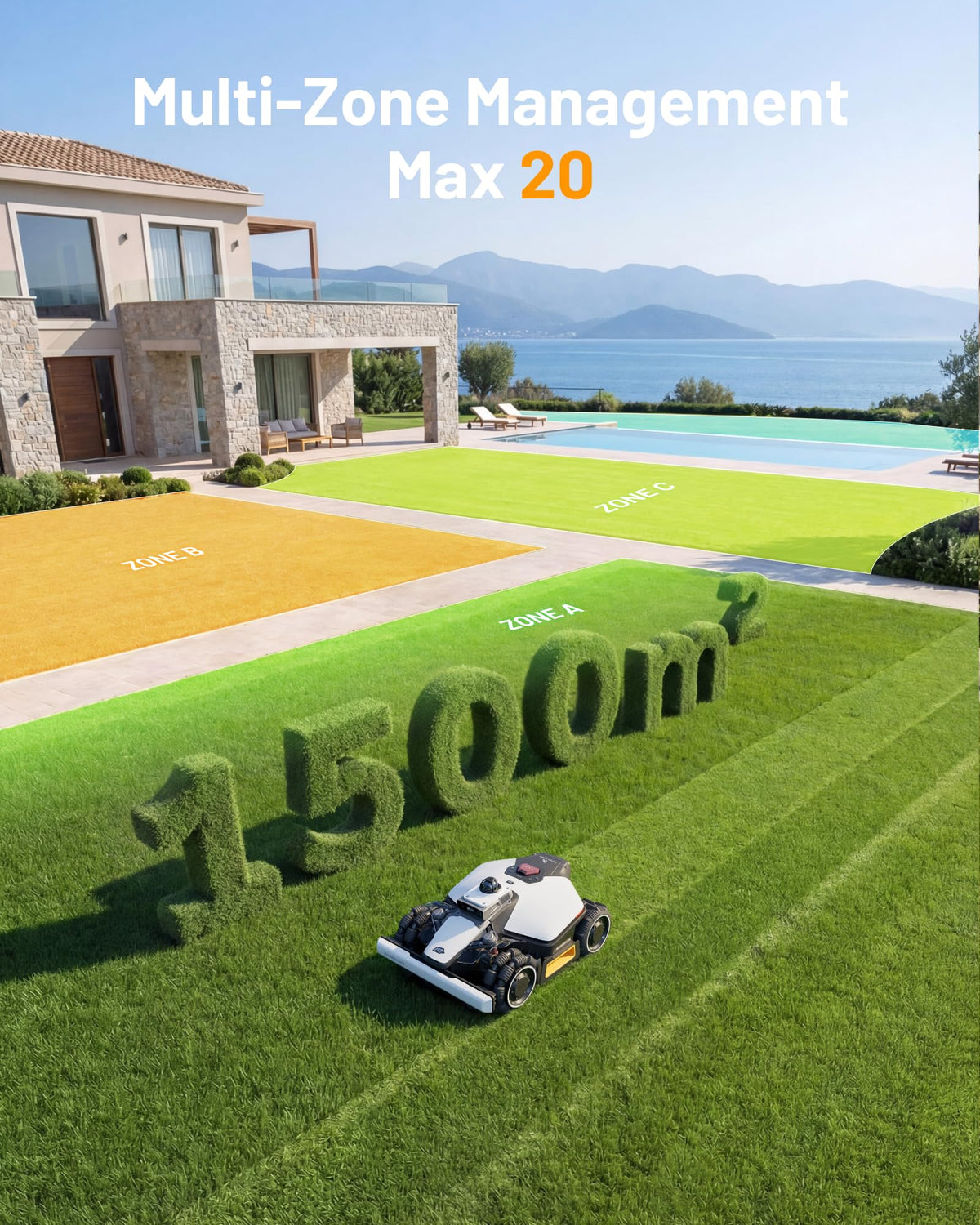 MAMMOTION LUBA mini 2 AWD 1500 Robot Lawn Mower
