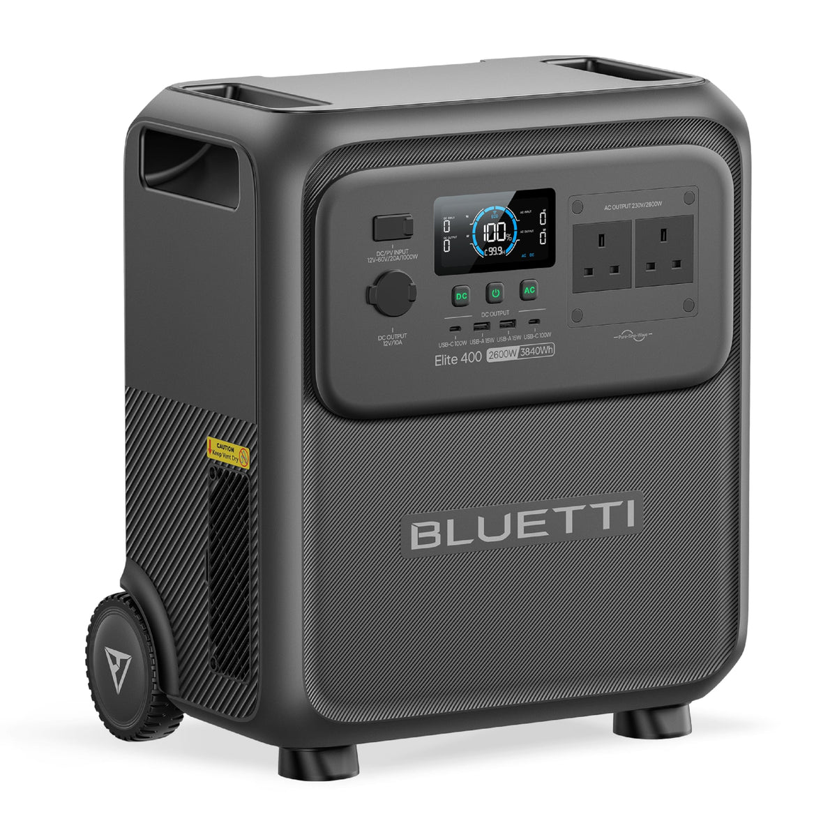 3840WH 3840W Portable Power Station - LiFePO4 Battery Solar Generator for Home Backup & Camping