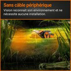 WORX WR202E Landroid Vision Robotic Lawn Mower – 250m2 Patented AIA Mowing Multi-Zone, Auto Charging, 20V PowerShare Battery, Rain Sensor