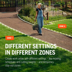 HUSQVARNA Automower® Aspire R6V – Wire-Free Robotic Lawn Mower, AI Vision Object Detection, GPS Navigation, Wi-Fi App Control, Systematic Mowing
