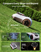 Segway Navimow i215 LiDAR Robotic Lawn Mower without Boundary, Rec. 1500 m2