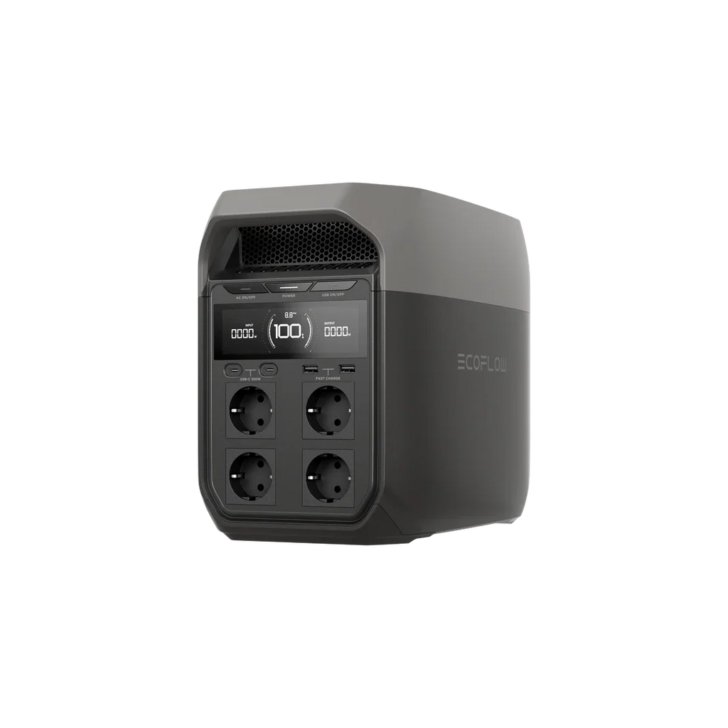EcoFlow DELTA 3 Plus Portable Power Station – 1,800W Output, 3,600W X-Boost, Expandable to 5 kWh