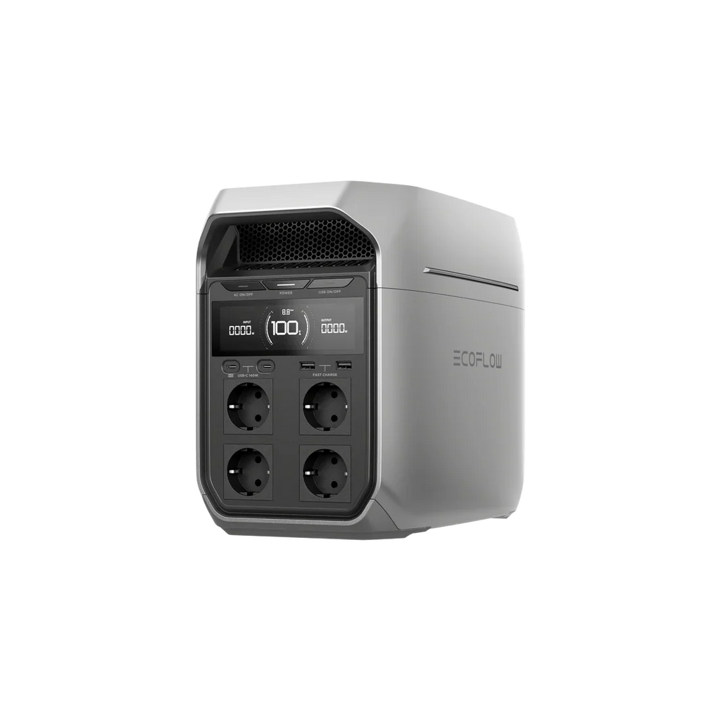 EcoFlow DELTA 3 Plus Portable Power Station – 1,800W Output, 3,600W X-Boost, Expandable to 5 kWh