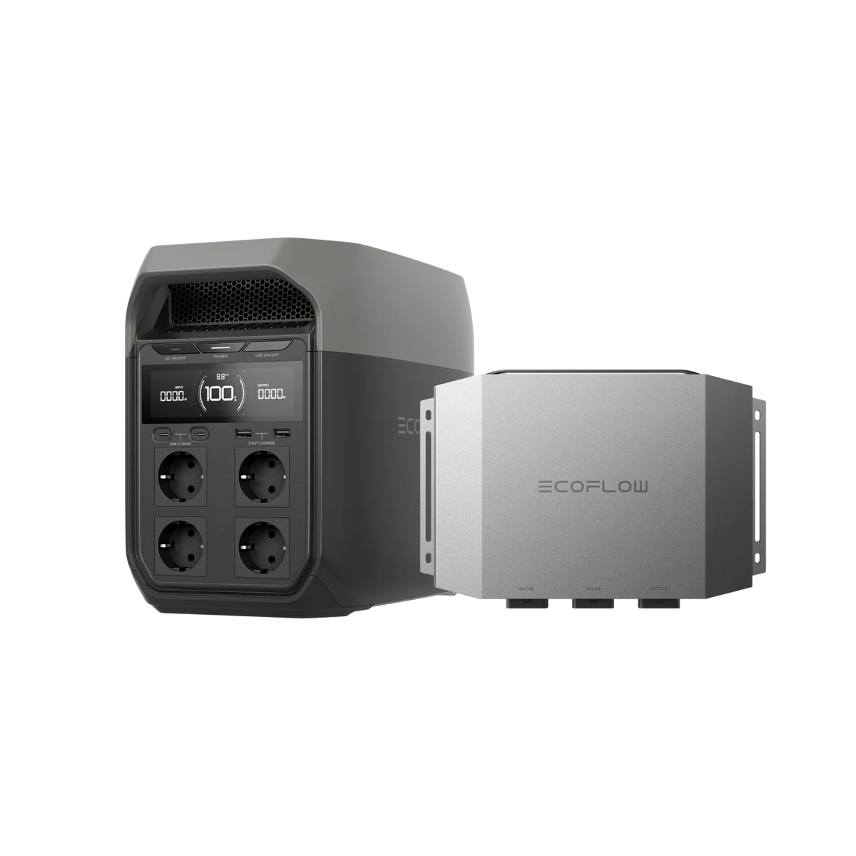 EcoFlow DELTA 3 Plus Portable Power Station – 1,800W Output, 3,600W X-Boost, Expandable to 5 kWh
