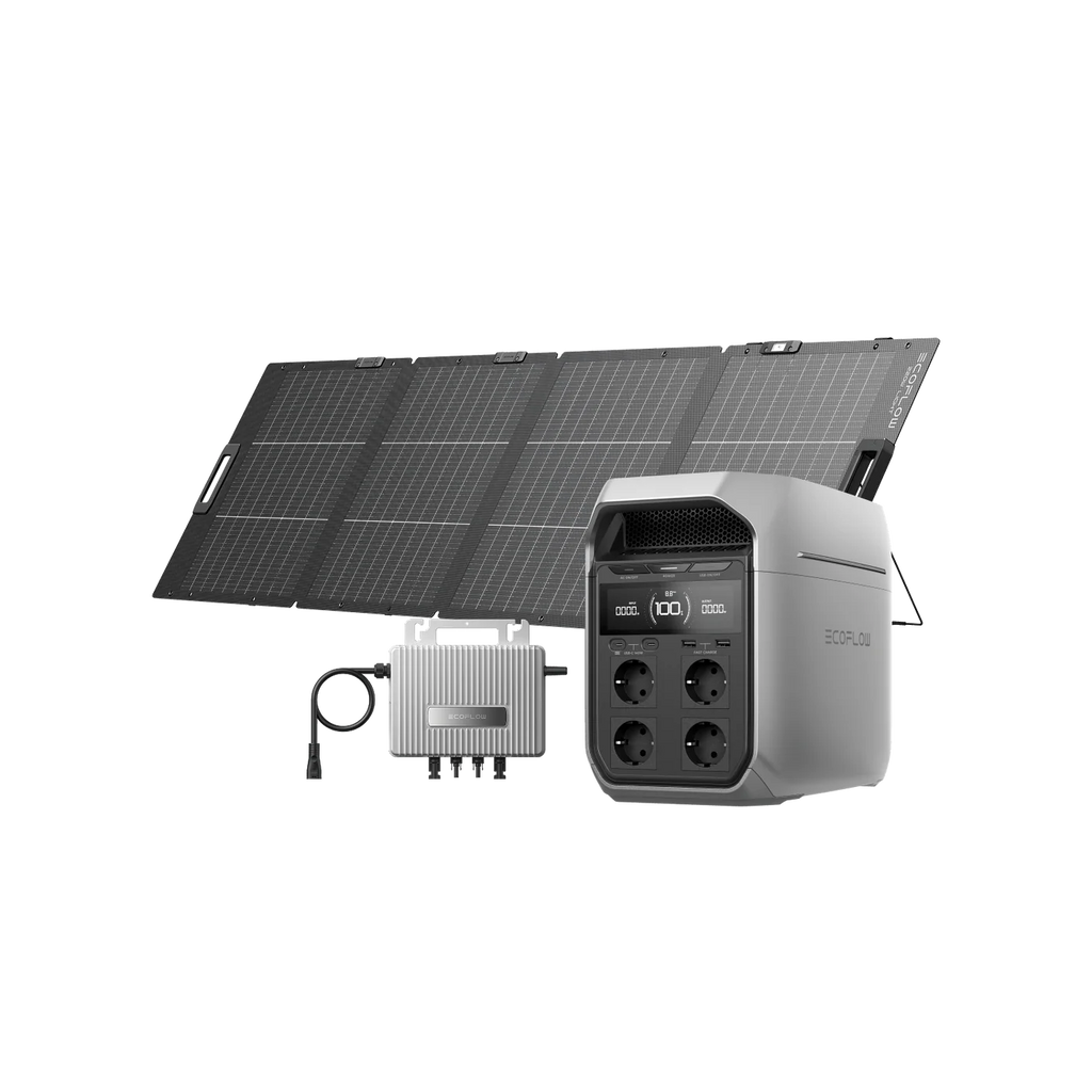 EcoFlow DELTA 3 Plus Portable Power Station – 1,800W Output, 3,600W X-Boost, Expandable to 5 kWh