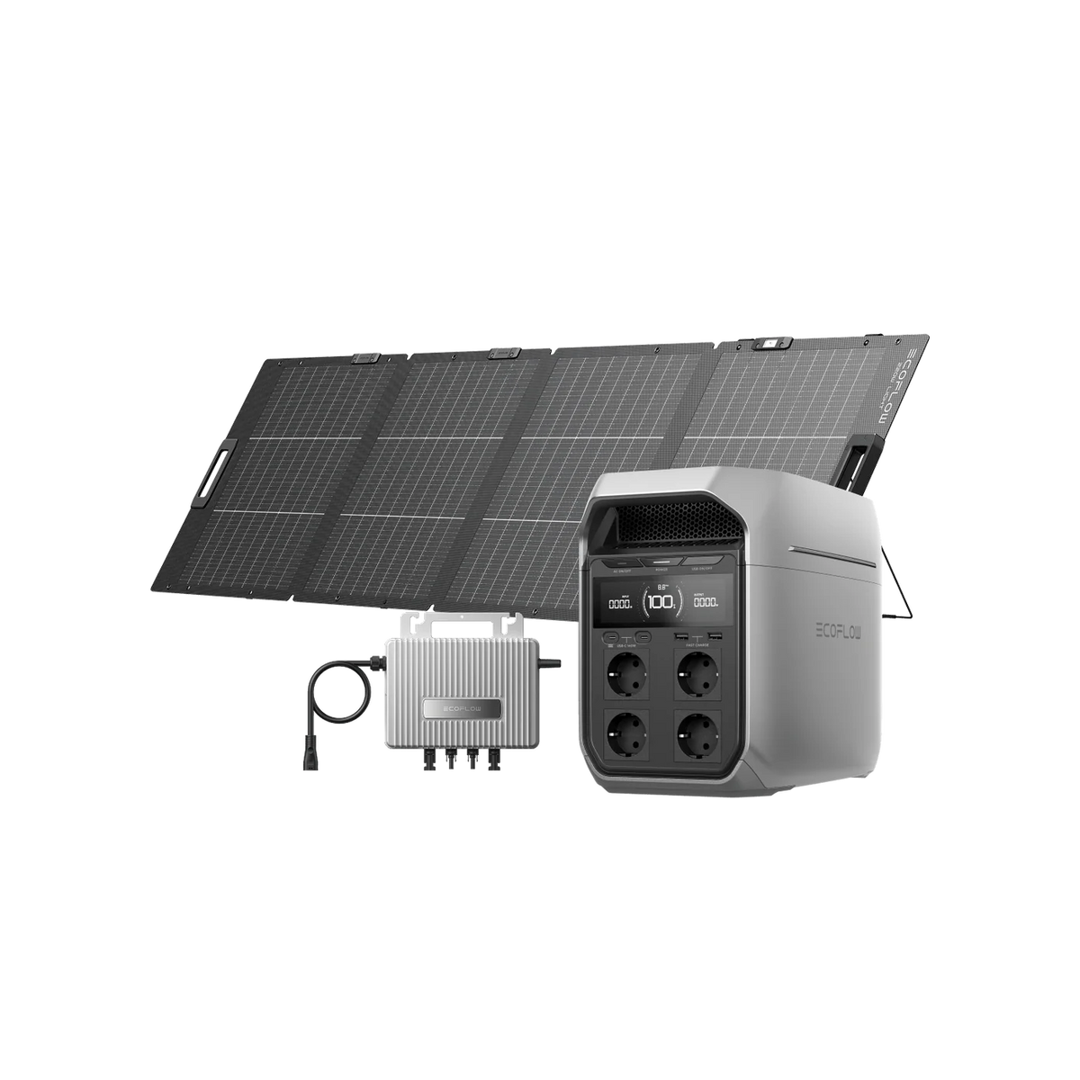 EcoFlow DELTA 3 Plus Portable Power Station – 1,800W Output, 3,600W X-Boost, Expandable to 5 kWh