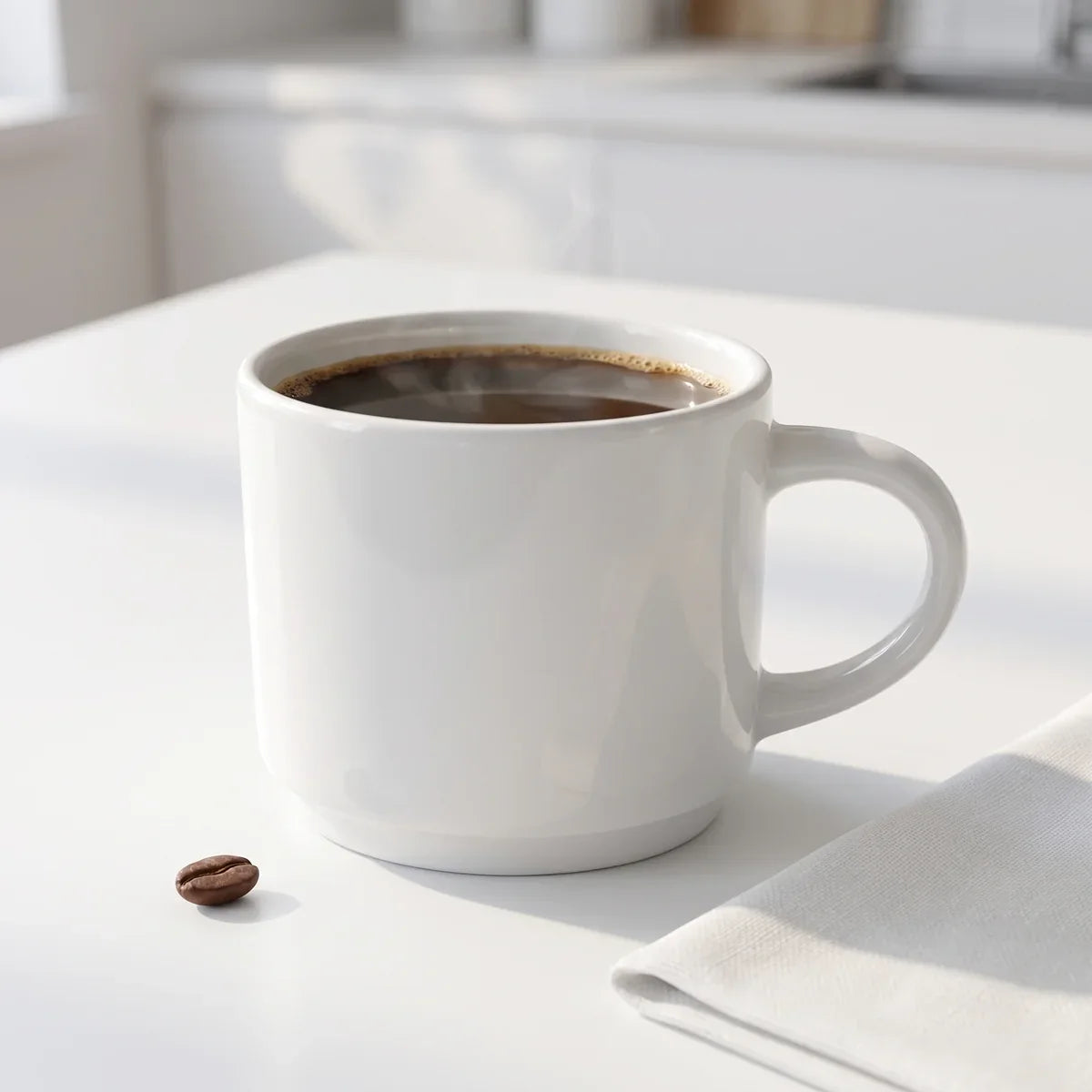 White Coffe Mug