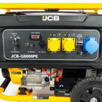 7.9kW Petrol Site Generator 115V/230V 457cc G8000PE