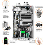 NPE-240A2 - Condensing Tankless Water Heater - 199,000 BTU