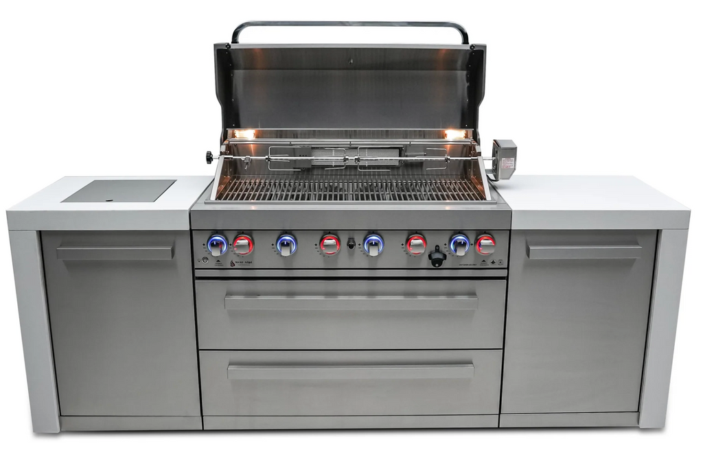 Mont Alpi 805 Deluxe Island 6-Burner Grill MAi805-D