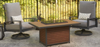 The Outdoor GreatRoom Company KW-1224-19-K Kenwood Gas Fire Pit Table