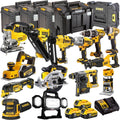 18V 14 Piece Power Tool Kit with 3 x 5.0Ah Batteries DEWKIT14