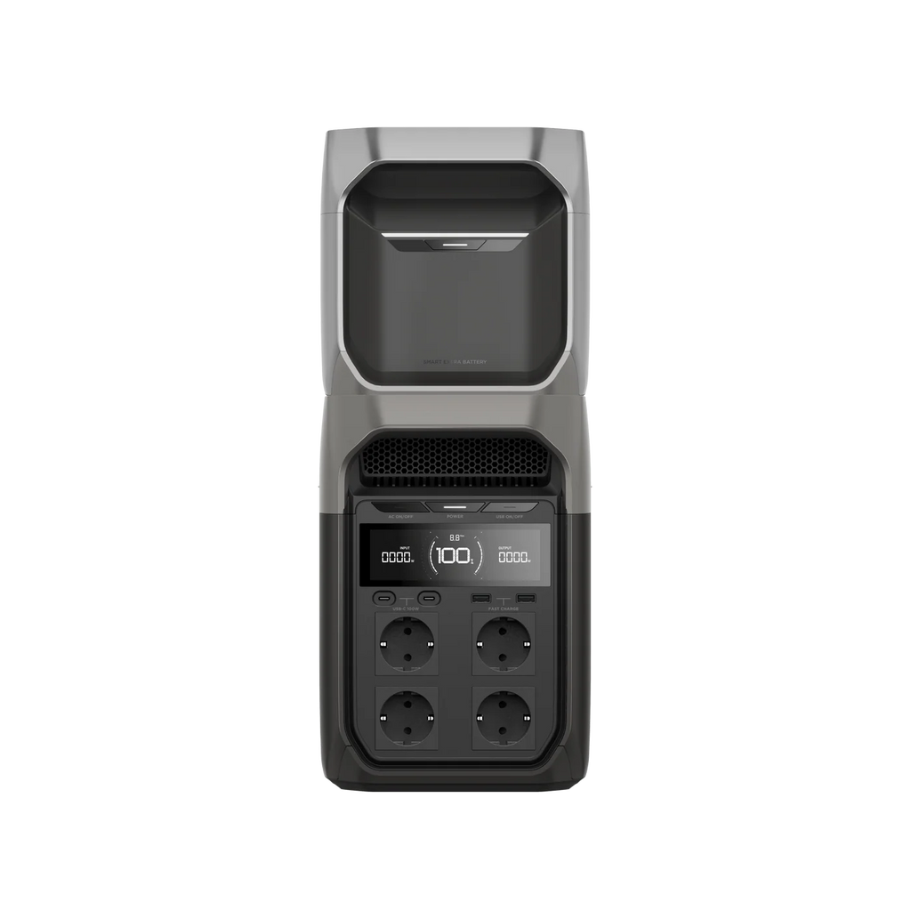 EcoFlow DELTA 3 Plus Portable Power Station – 1,800W Output, 3,600W X-Boost, Expandable to 5 kWh