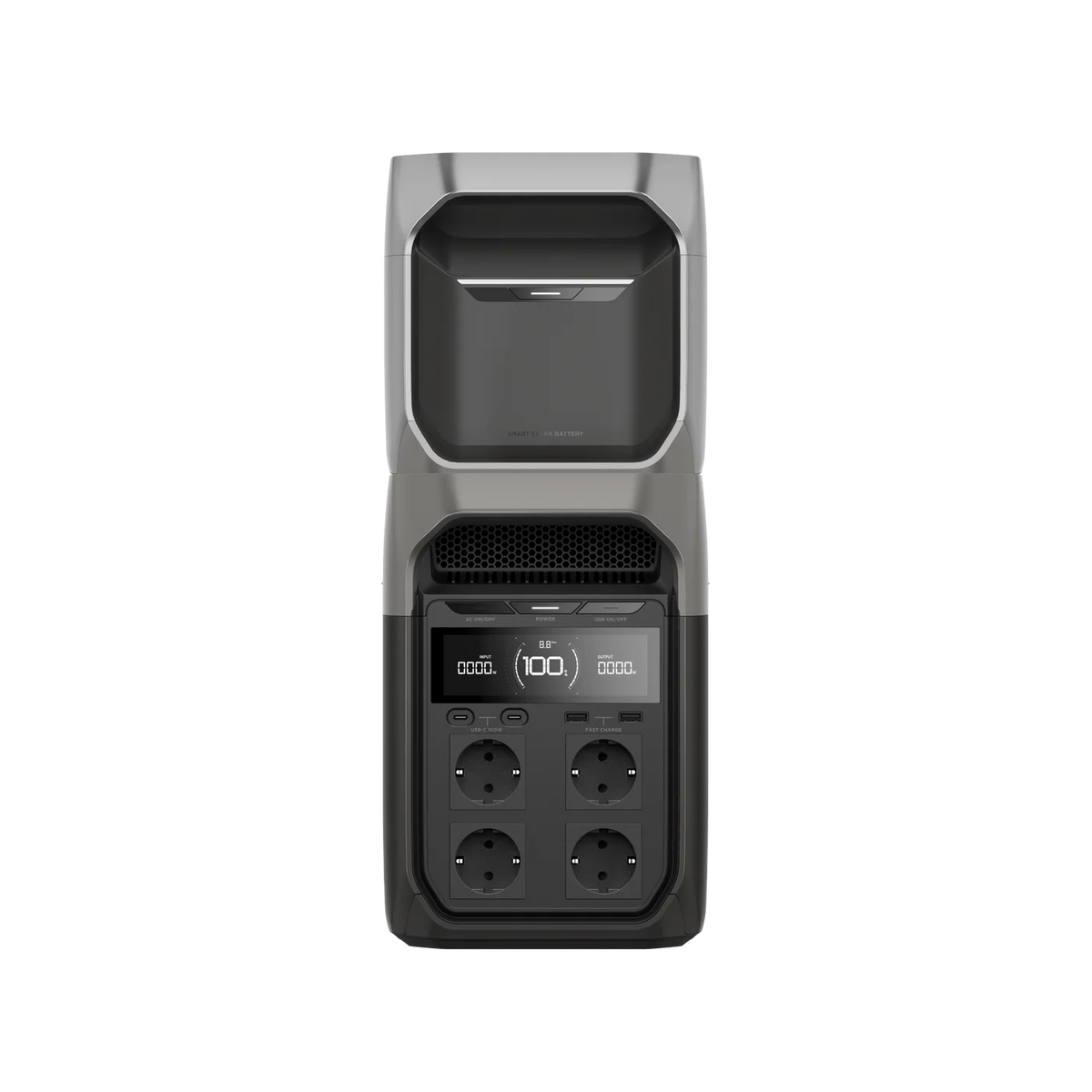 EcoFlow DELTA 3 Plus Portable Power Station – 1,800W Output, 3,600W X-Boost, Expandable to 5 kWh