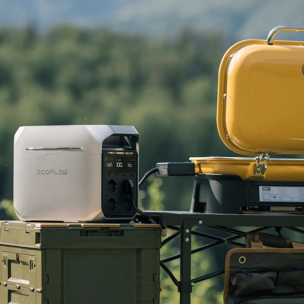 EcoFlow DELTA 3 Plus Portable Power Station – 1,800W Output, 3,600W X-Boost, Expandable to 5 kWh
