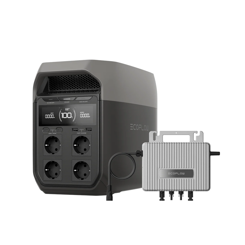 EcoFlow DELTA 3 Plus Portable Power Station – 1,800W Output, 3,600W X-Boost, Expandable to 5 kWh