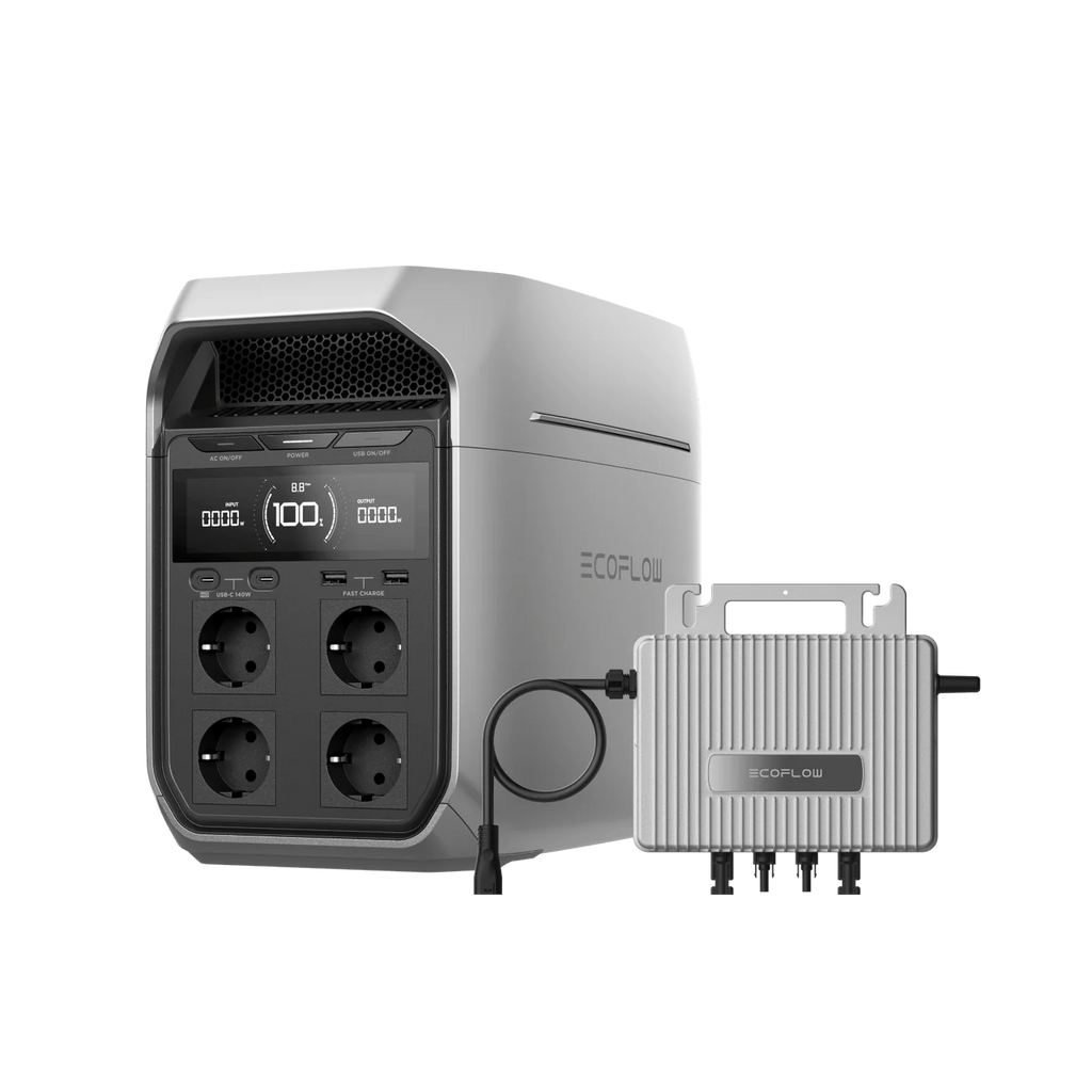 EcoFlow DELTA 3 Plus Portable Power Station – 1,800W Output, 3,600W X-Boost, Expandable to 5 kWh