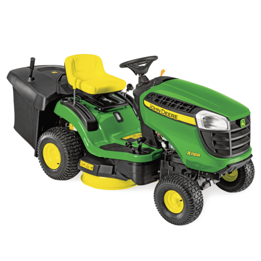 John Deere X116R Riding Lawn Mower – New – Reliable Clearance Model