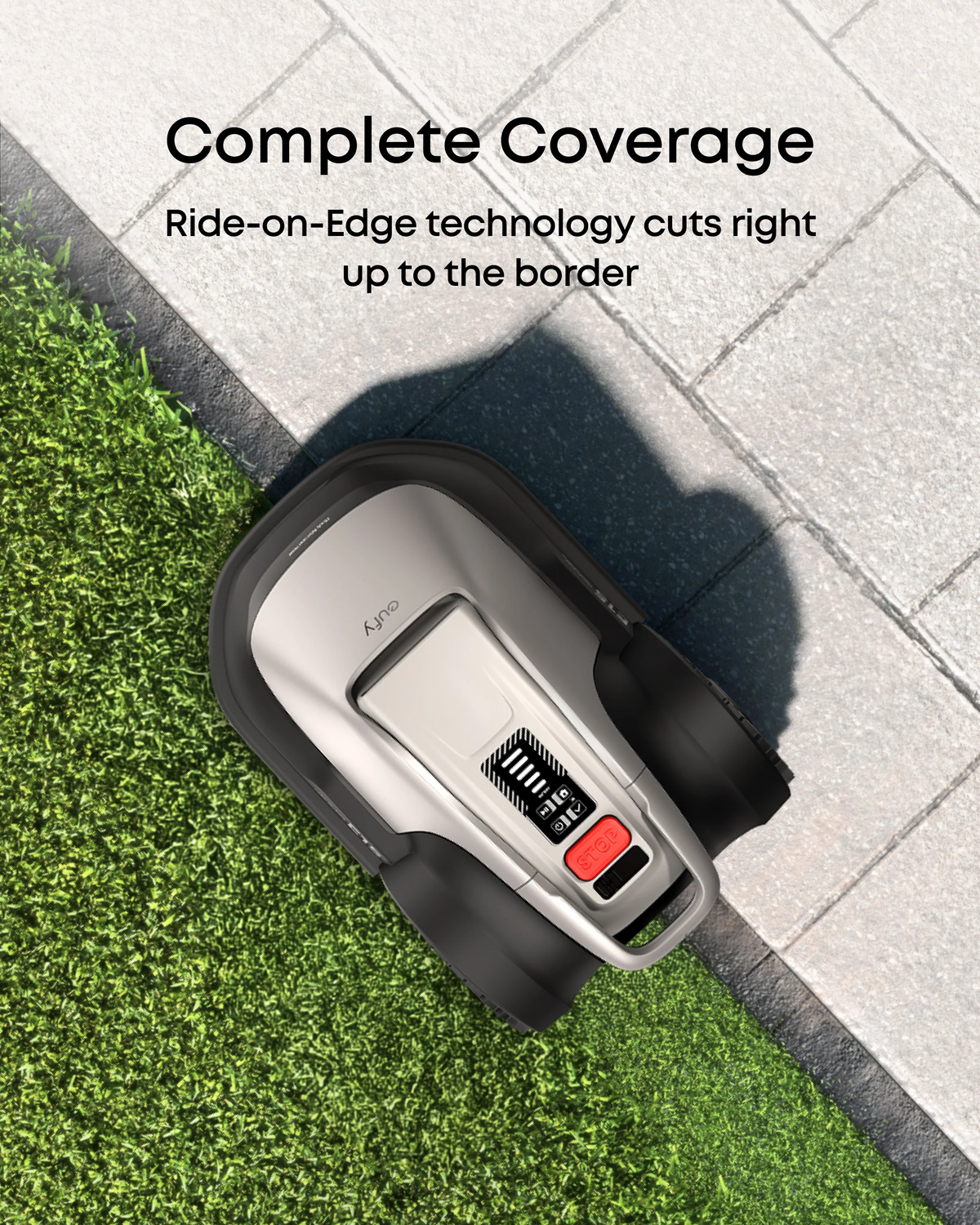 Robotic Lawn Mower for Gardens Up to 800m2, Wire-Free Vision Navigation, 3D Obstacle Avoidance