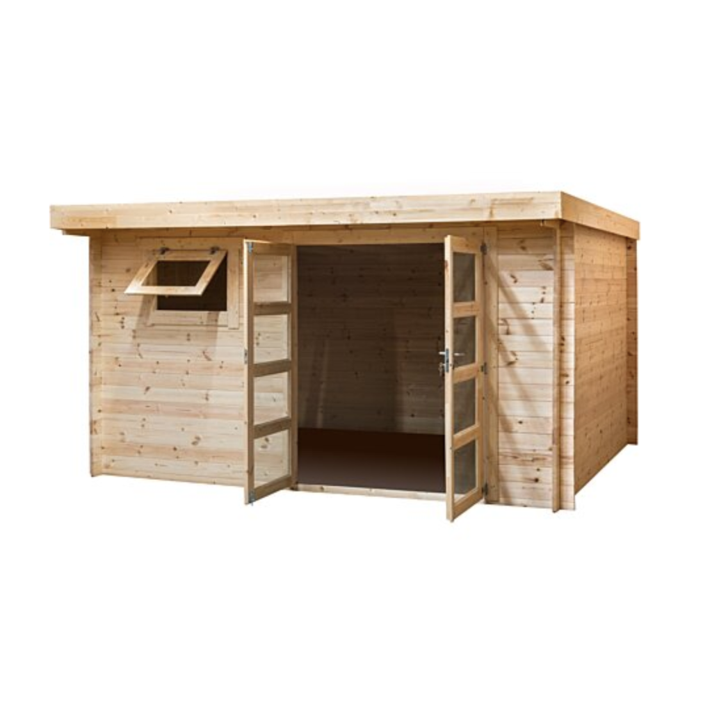 Modern 140 sq. ft. Wooden Garden Shed – Premium Quality at Factory-Direct Price