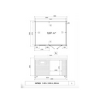 Modern 140 sq. ft. Wooden Garden Shed – Premium Quality at Factory-Direct Price