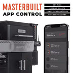 Masterbuilt 1150 Gravity Fed Charcoal BBQ Grill and Smoker